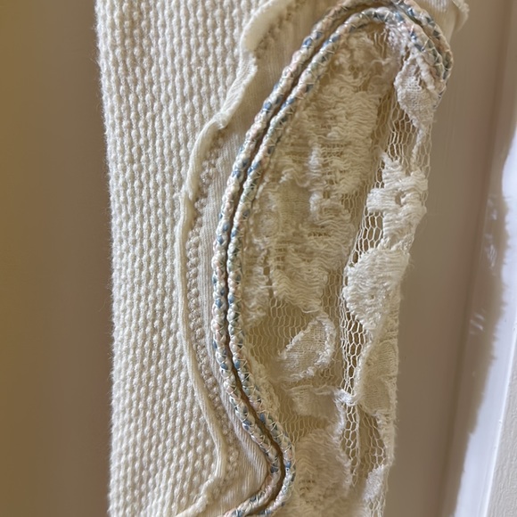 Free People Thermal Lace Sleeve Long Sleeve - Picture 4 of 6